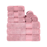 Aria Turkish Cotton Plush Towel Set 9 Piece
