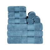 Aria Turkish Cotton Plush Towel Set 9 Piece