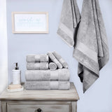 Aria Turkish Cotton Plush Towel Set 9 Piece