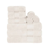 Aria Turkish Cotton Plush Towel Set 9 Piece