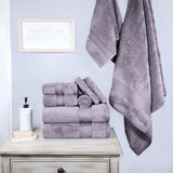 Aria Turkish Cotton Plush Towel Set 9 Piece