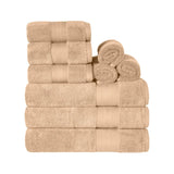 Turkish Cotton Bath Towel Set 9 Piece