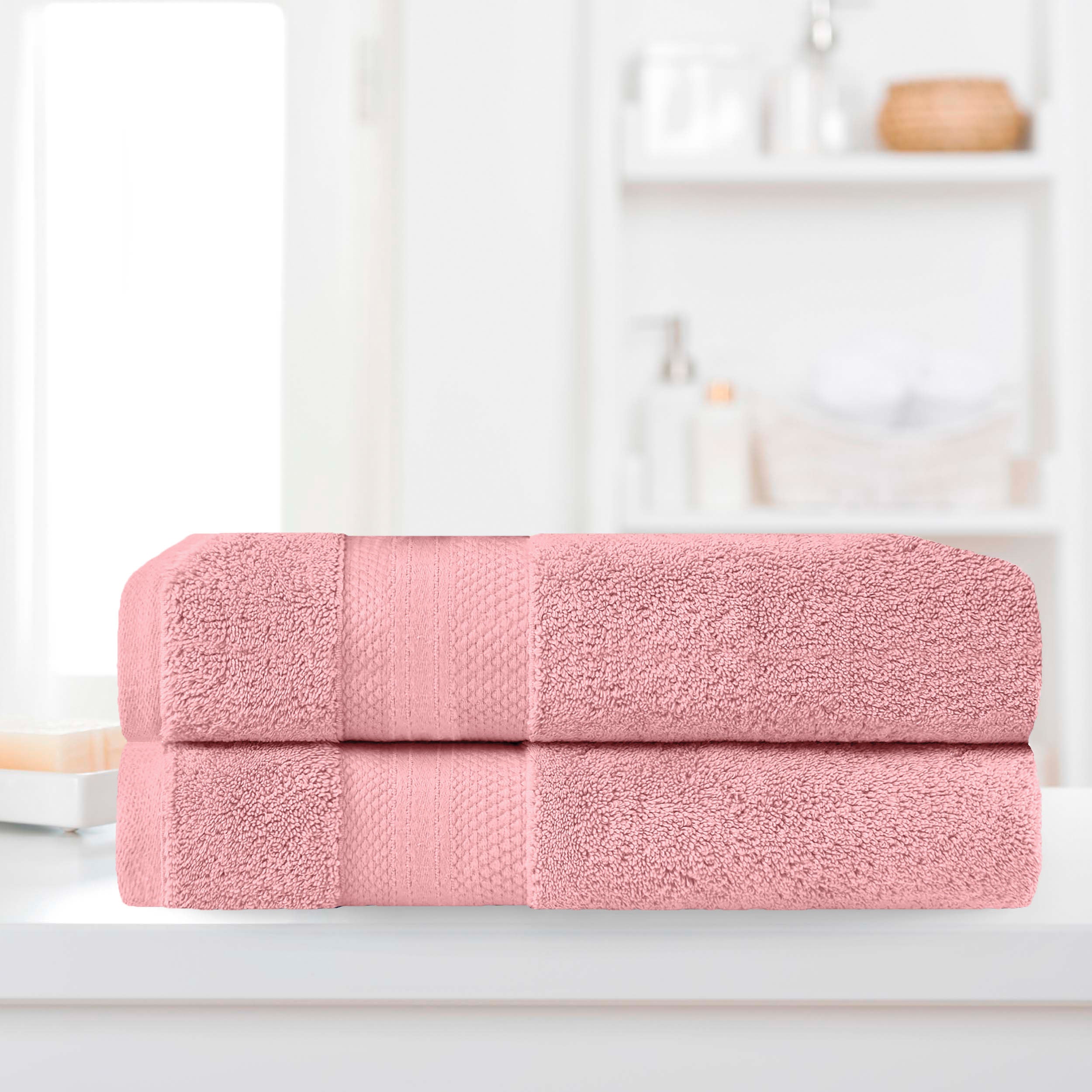 Superior Premium Turkish Cotton 2-Piece Bath Sheet Set - Bath Sheet by Superior Brand