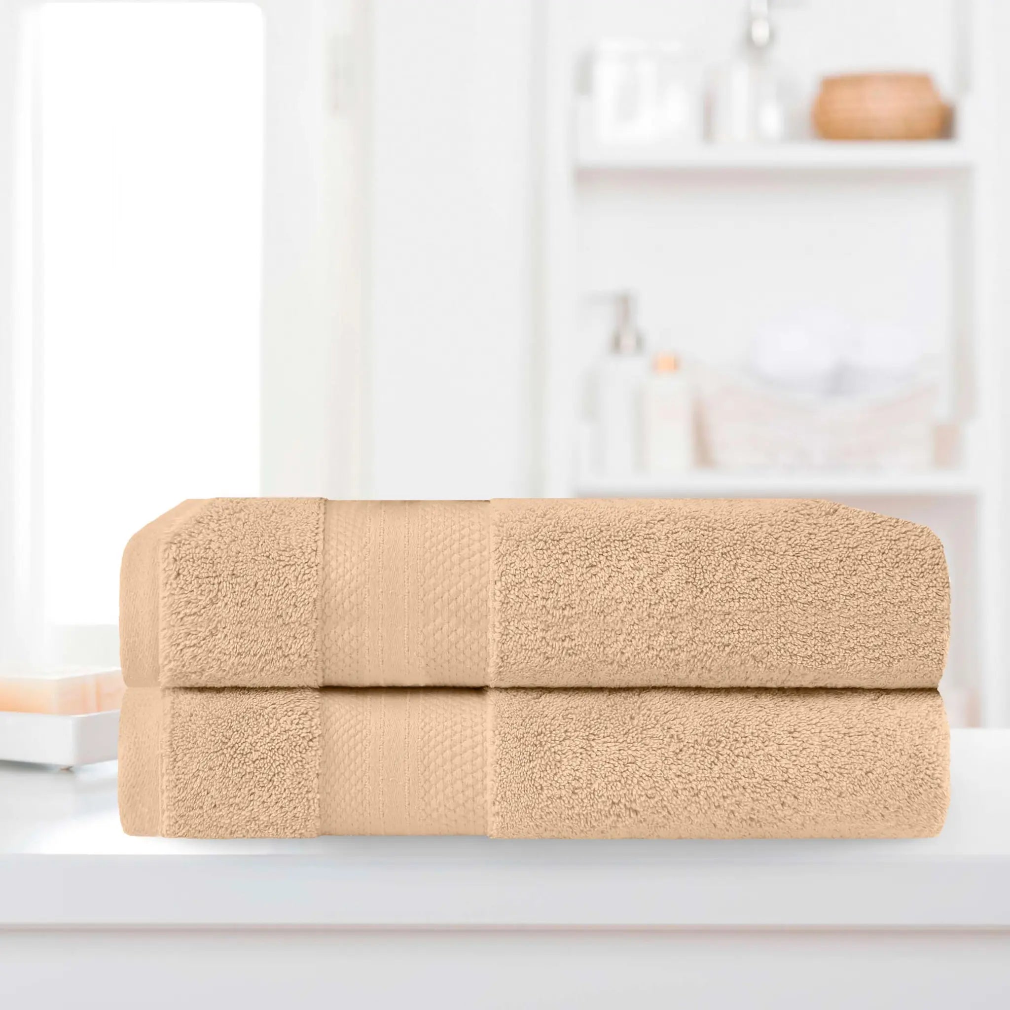 Turkish Cotton Bath Sheets 2-Piece Set