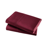 100% Egyptian Cotton 700 Thread Count Solid Pillowcase Set