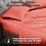 100% Egyptian Cotton 700 Thread Count Solid Pillowcase Set