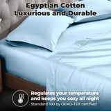 700 Thread Count Egyptian Cotton Sateen Bed Sheet Set