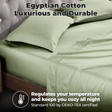 100% Egyptian Cotton 700 Thread Count Solid Pillowcase Set