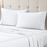100% Egyptian Cotton 700 Thread Count Solid Pillowcase Set