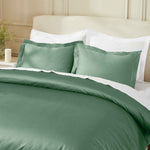 Egyptian Cotton 850 Thread Count Solid Luxury 3 Piece Duvet Cover Set - Duvet Cover Set by Superior Brand