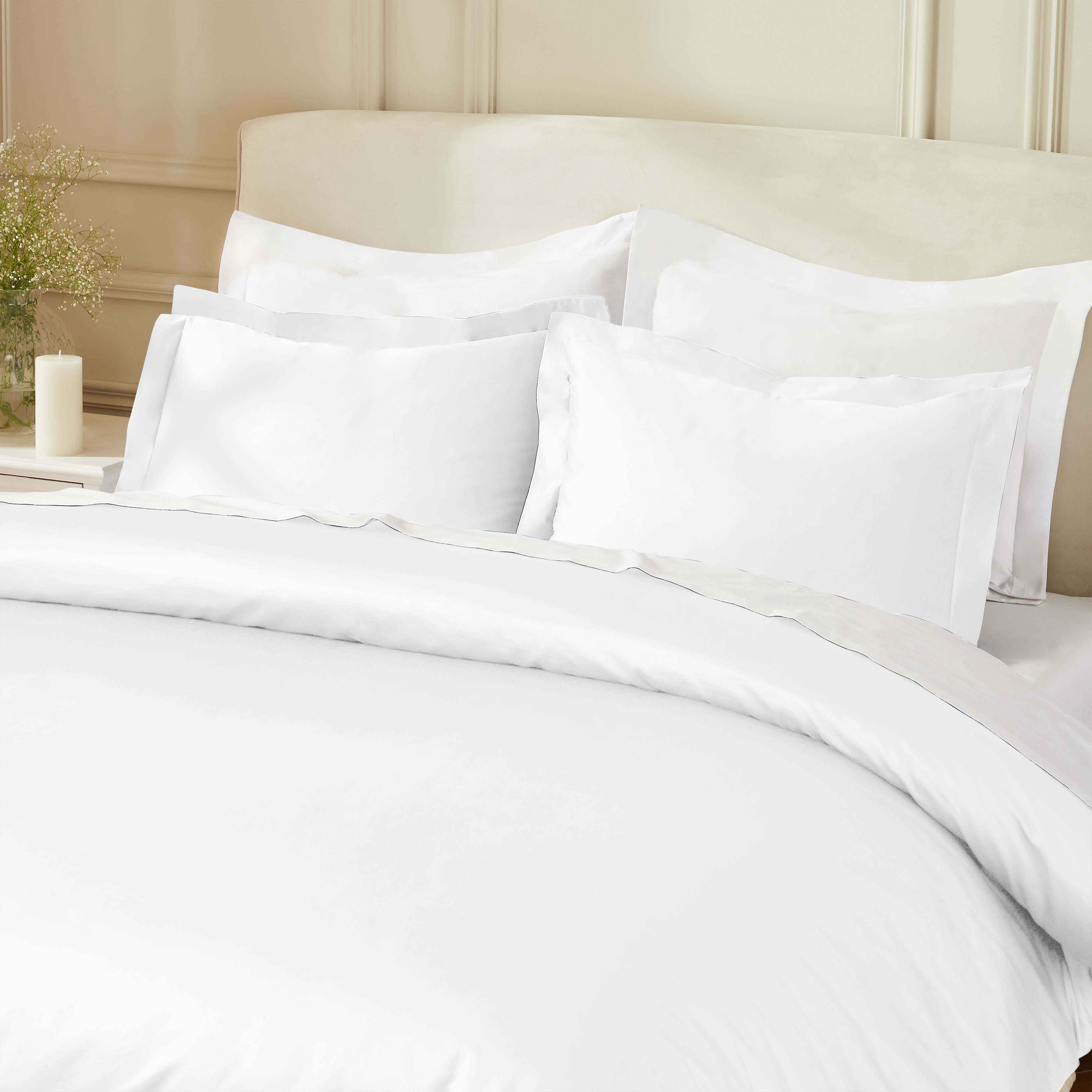 850 Thread Count Egyptian Cotton Solid Duvet Cover - Duvet Cover Set by Superior Brand