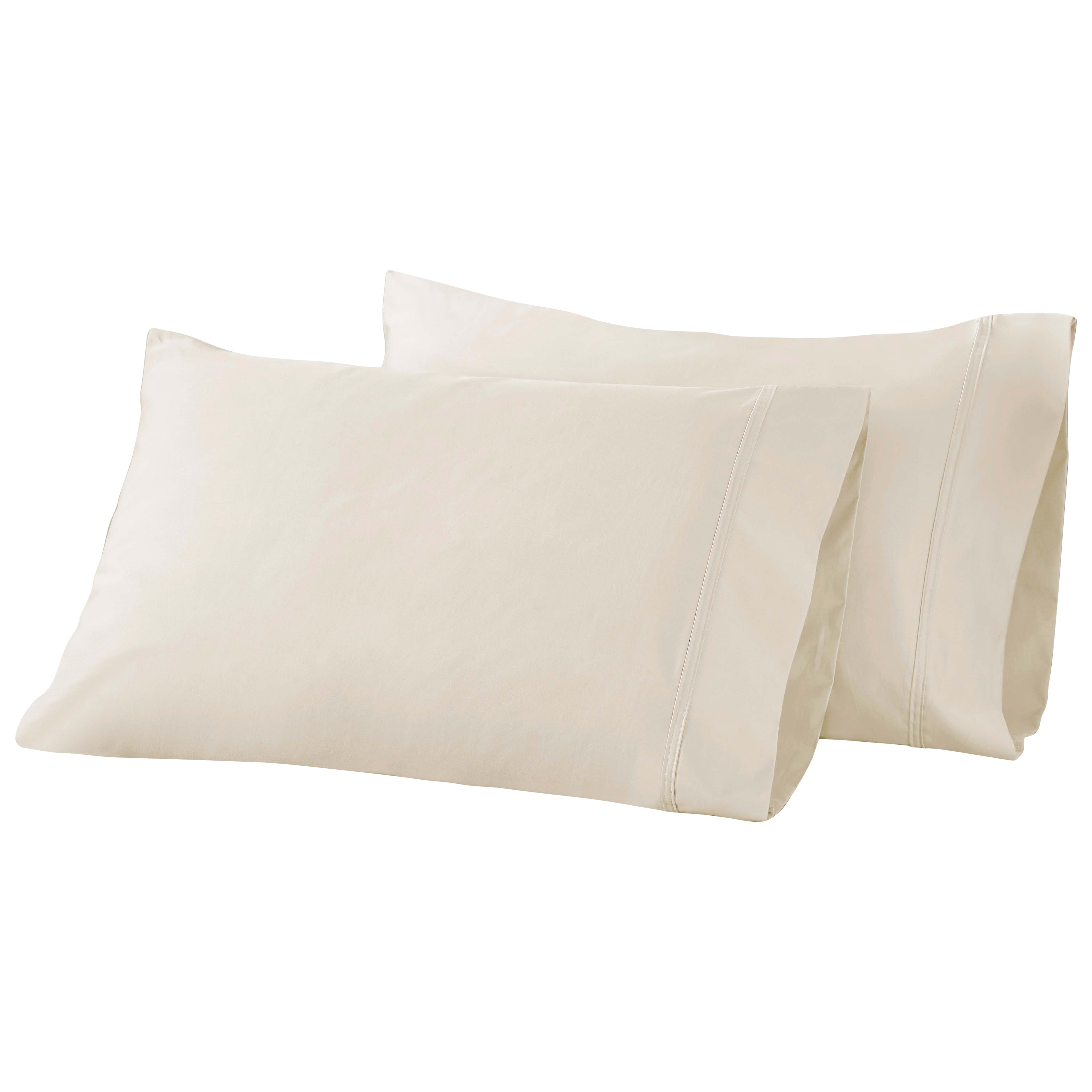 Egyptian Cotton 850 Thread Count Solid Luxury Pillowcases, Set of 2 - Pillowcases by Superior Brand