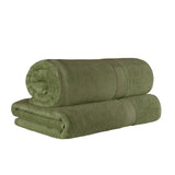 Egyptian Cotton Bath Towels - Plush Bath Sheet Set of 2