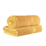Egyptian Cotton Bath Towels - Plush Bath Sheet Set of 2