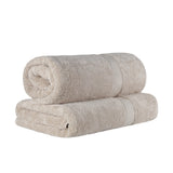 Egyptian Cotton Bath Towels - Plush Bath Sheet Set of 2
