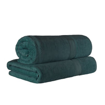 Egyptian Cotton Highly Absorbent 2 Piece Ultra-Plush Solid Bath Sheet Set - Teal