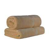 Egyptian Cotton Bath Towels - Plush Bath Sheet Set of 2