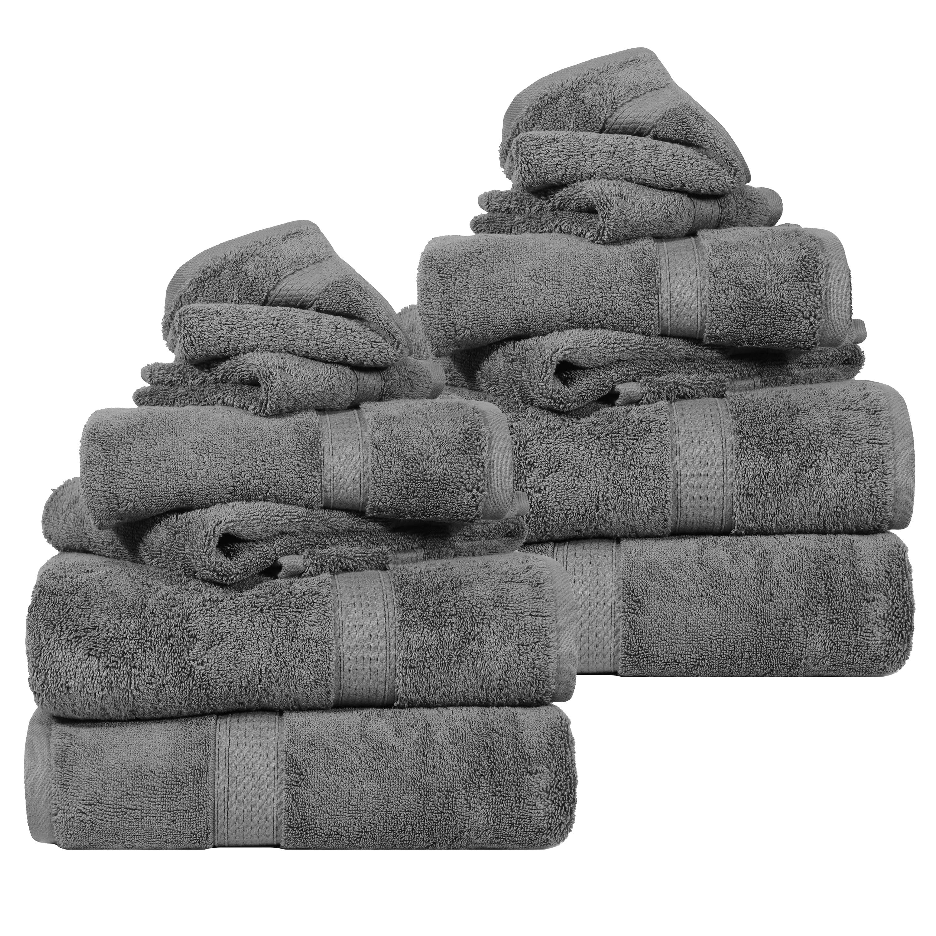 Egyptian Cotton Madison Plush Towel Sets By Superior Brand