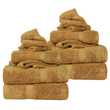 Egyptian Cotton Madison Plush Towel Sets By Superior Brand