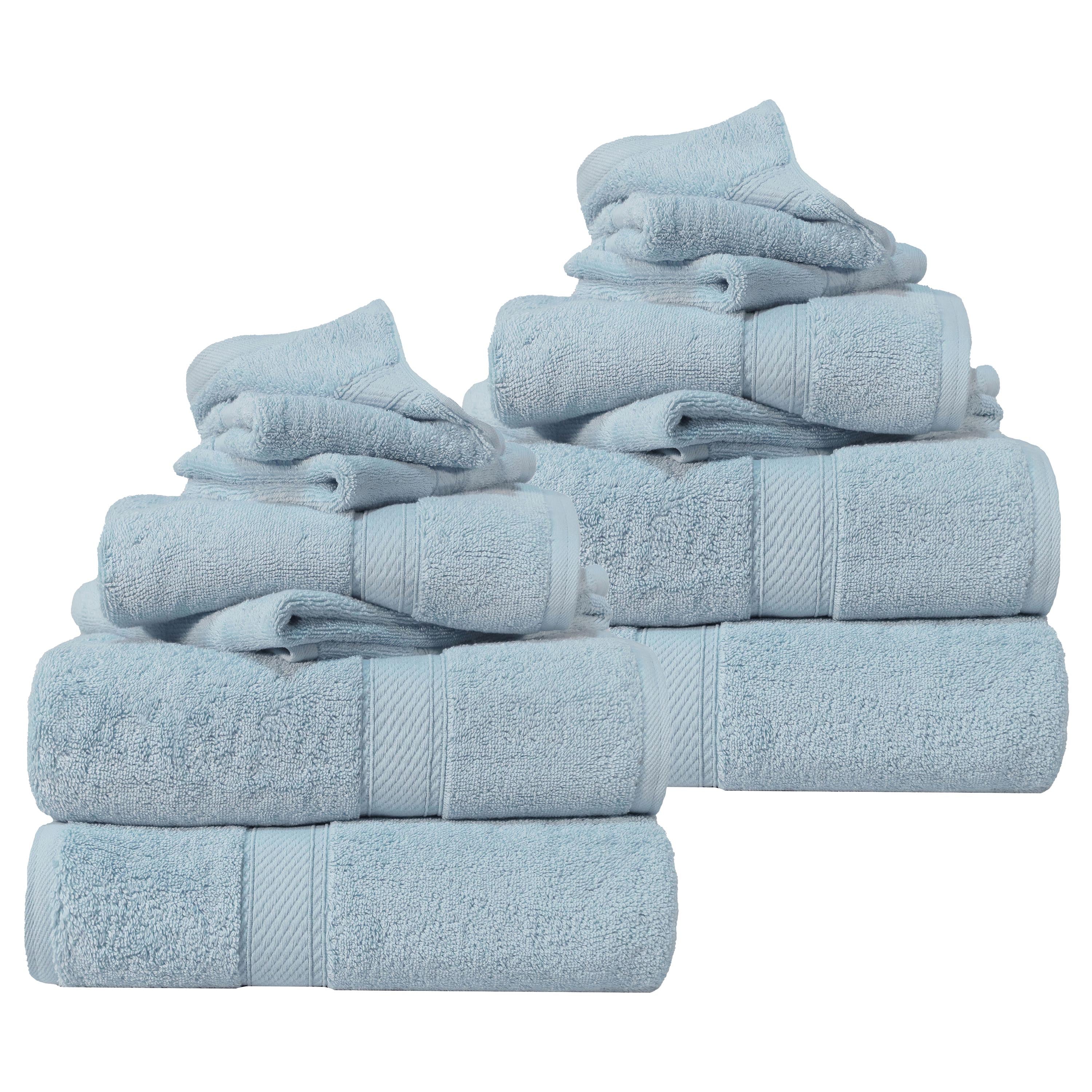Egyptian Cotton Madison Plush Towel Sets By Superior Brand