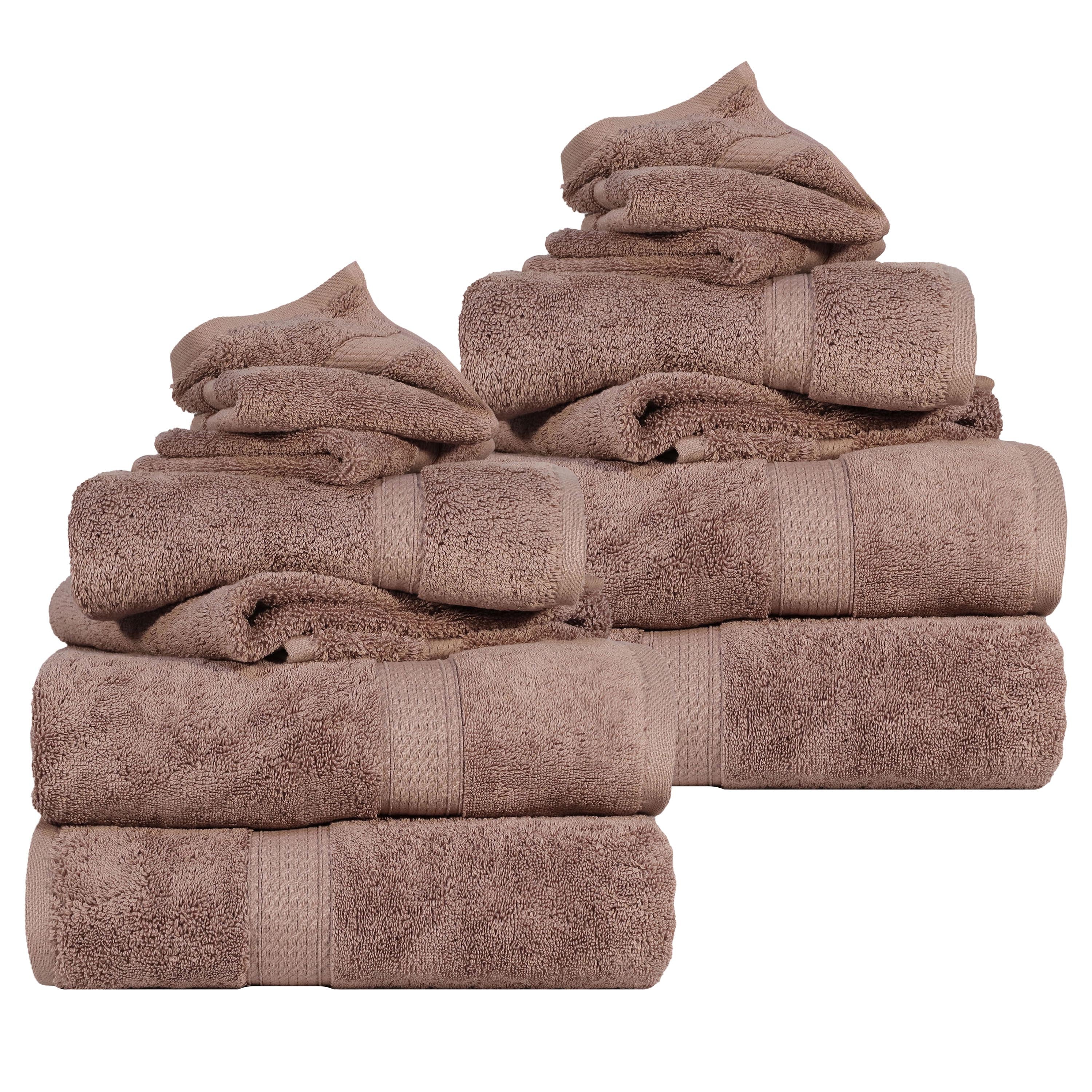 Egyptian Cotton Madison Plush Towel Sets By Superior Brand