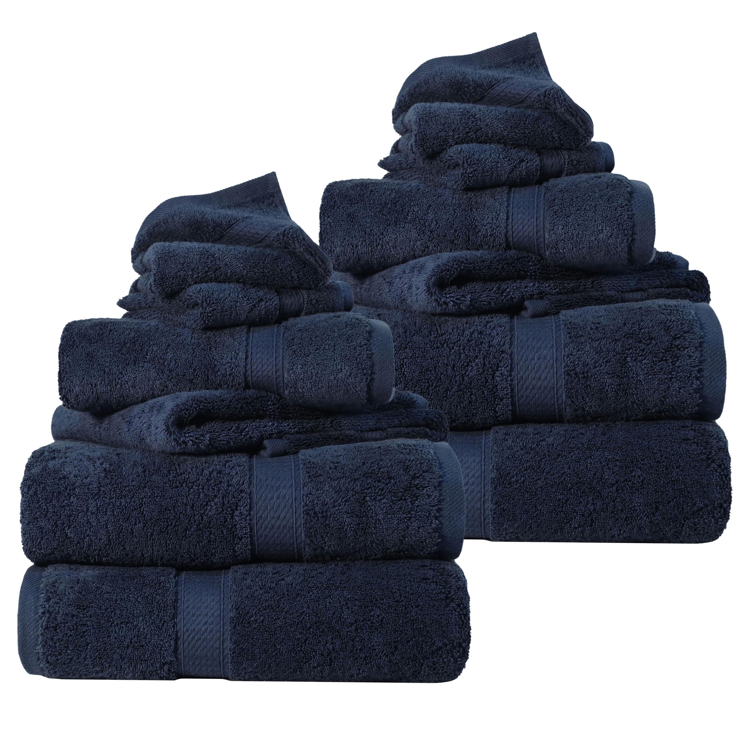 Egyptian Cotton Madison Plush Towel Sets By Superior Brand