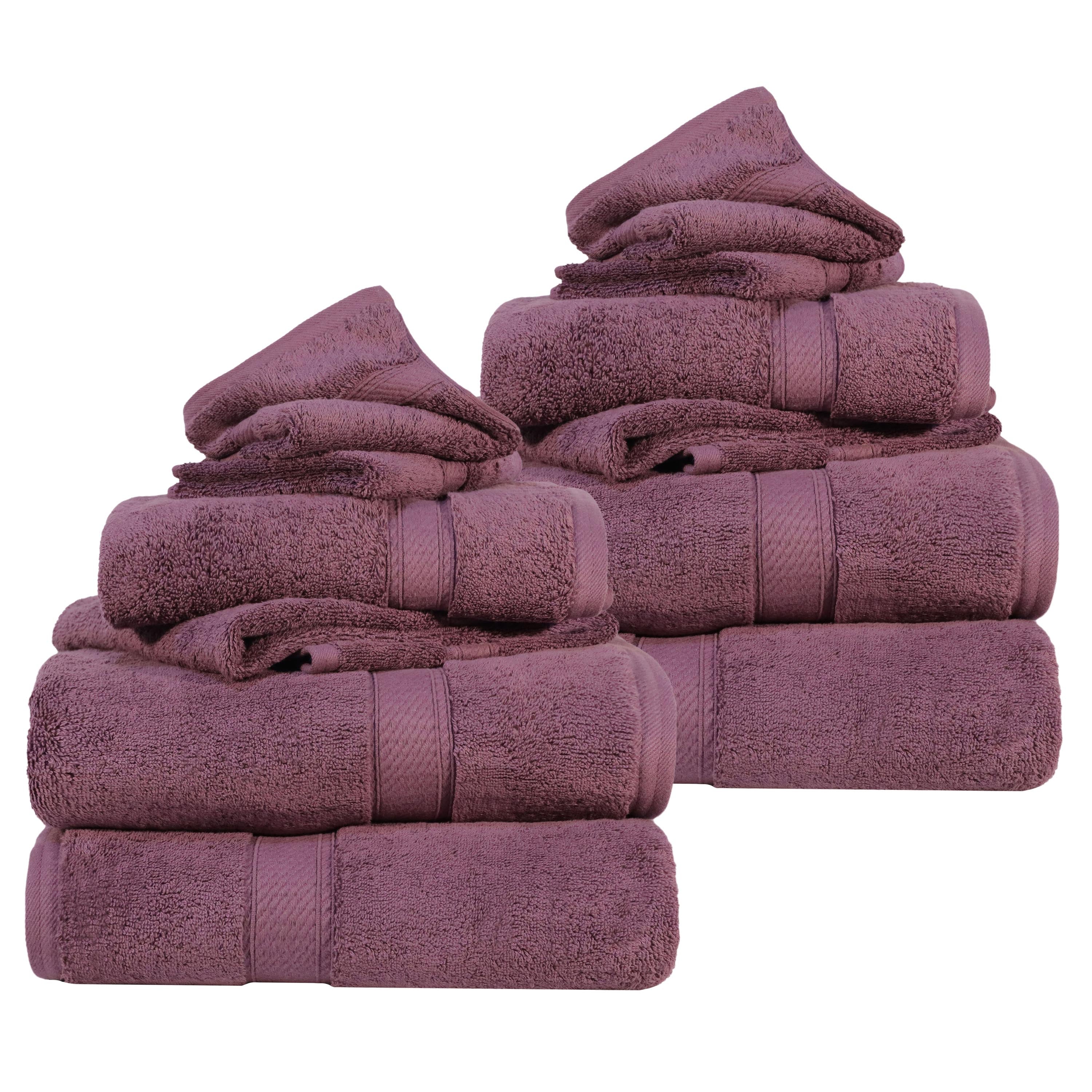 Egyptian Cotton Madison Plush Towel Sets By Superior Brand