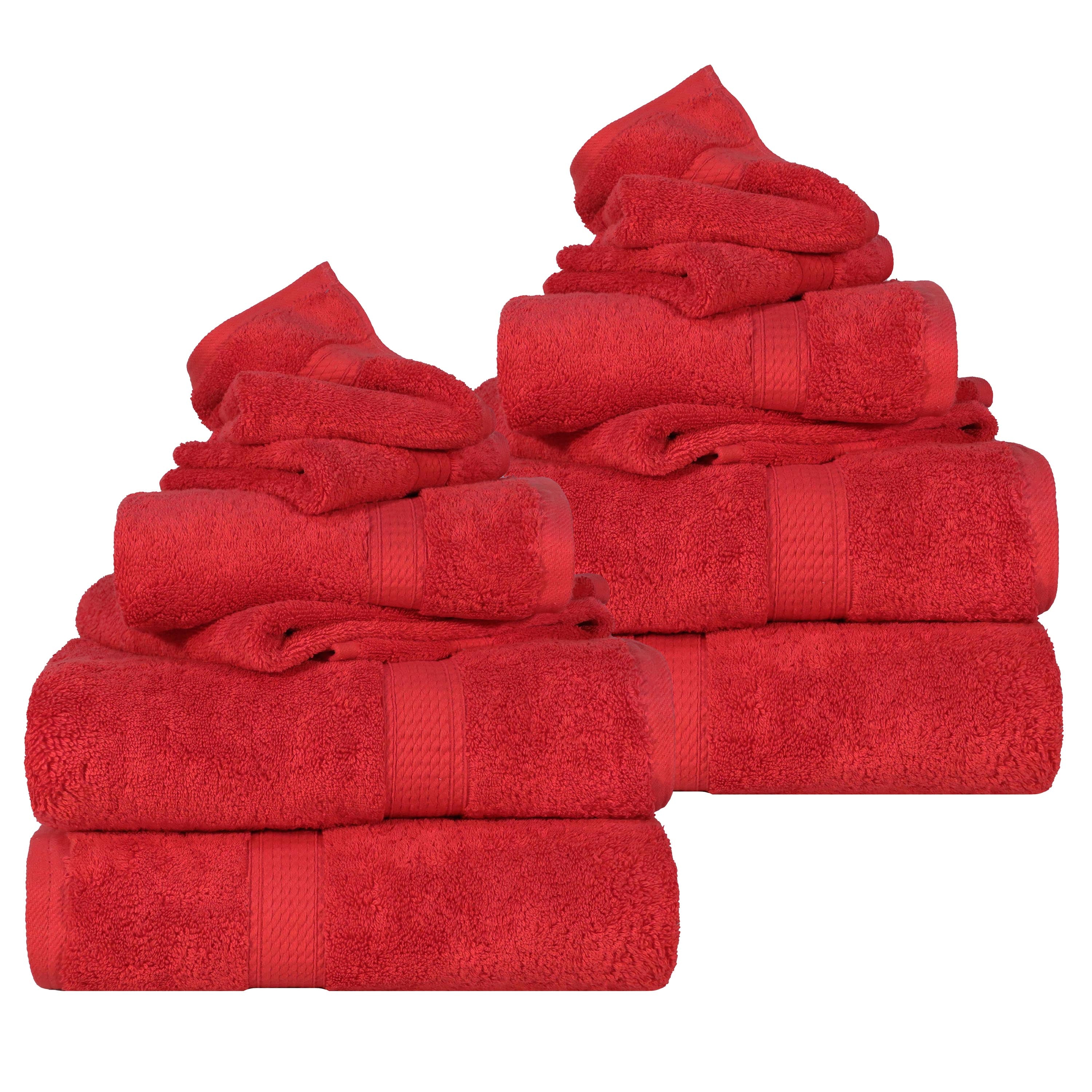 Egyptian Cotton Madison Plush Towel Sets By Superior Brand