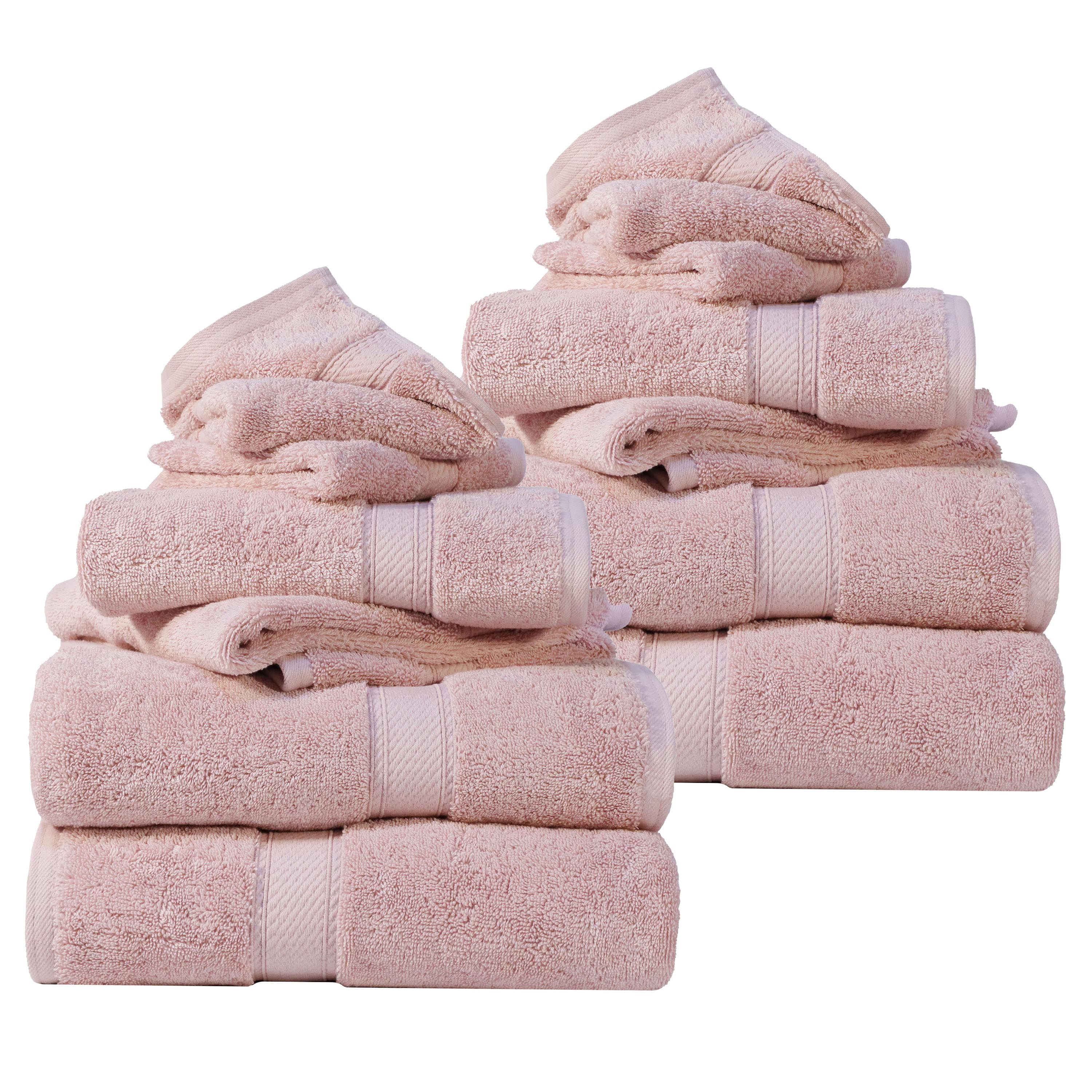 Egyptian Cotton Madison Plush Towel Sets By Superior Brand