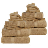 Egyptian Cotton Madison Plush Towel Sets By Superior Brand