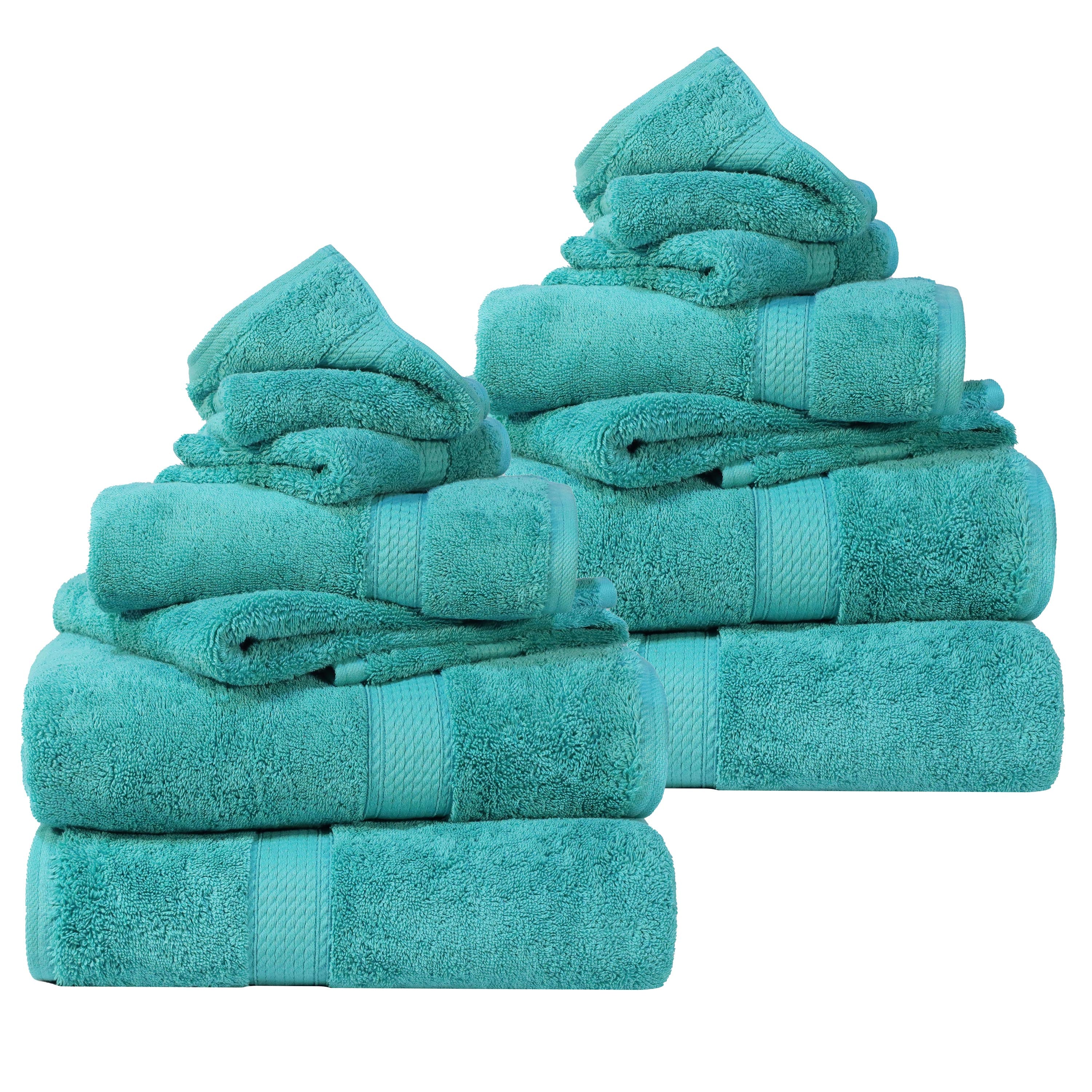 Egyptian Cotton Madison Plush Towel Sets By Superior Brand