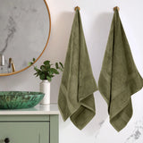 Madison Egyptian Cotton Plush Thick Absorbent Bath Towel Set of 2