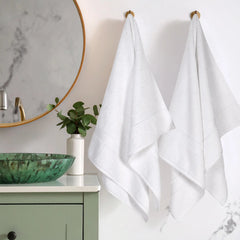 Madison Egyptian Cotton Plush Thick Absorbent Bath Towel Set of 2