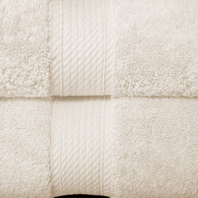 Egyptian Cotton Heavyweight 2 Piece Bath Towel Set - Cream