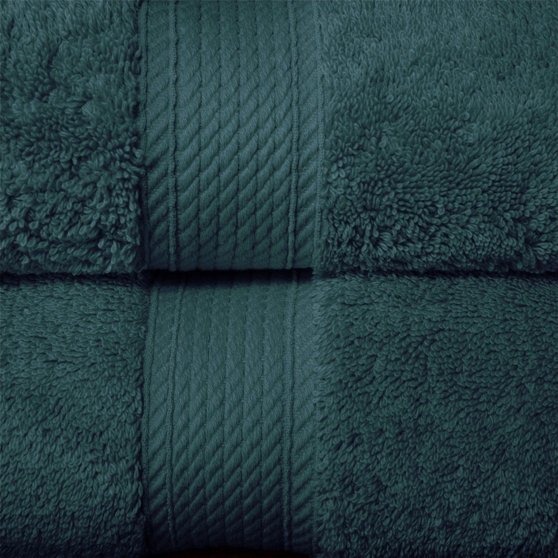 Egyptian Cotton Heavyweight 10 Piece Bath Towel Set - Teal