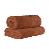 Egyptian Cotton Bath Towels - Plush Bath Sheet Set of 2
