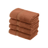 Egyptian Cotton Hand Towels 4-Piece Plush Set by Madison
