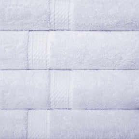 Superior Egyptian Cotton Plush Heavyweight Absorbent Luxury Soft Bath Towel - White