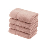 Egyptian Cotton Hand Towels 4-Piece Plush Set by Madison