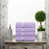 Egyptian Cotton Hand Towels 4-Piece Plush Set by Madison