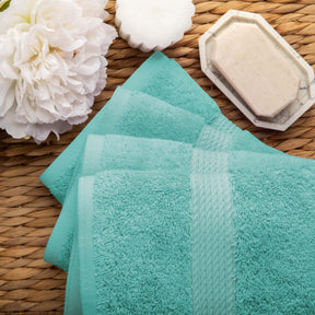 Superior Egyptian Cotton Plush Heavyweight Absorbent Luxury Soft Bath Towel - Turquoise
