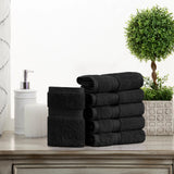 Egyptian Cotton Face Towel Set of 6 by Madison