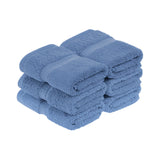 Egyptian Cotton Face Towel Set of 6 by Madison