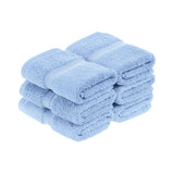 Egyptian Cotton Face Towel Set of 6 by Madison