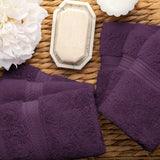 Egyptian Cotton Face Towel Set of 6 by Madison