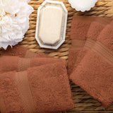 Egyptian Cotton Face Towel Set of 6 by Madison