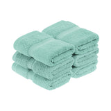 Egyptian Cotton Face Towel Set of 6 by Madison