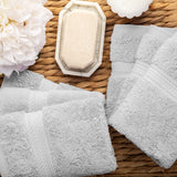 Egyptian Cotton Face Towel Set of 6 by Madison
