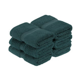 Egyptian Cotton Face Towel Set of 6 by Madison