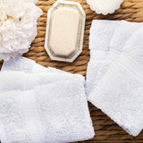 Egyptian Cotton Face Towel Set of 6 by Madison